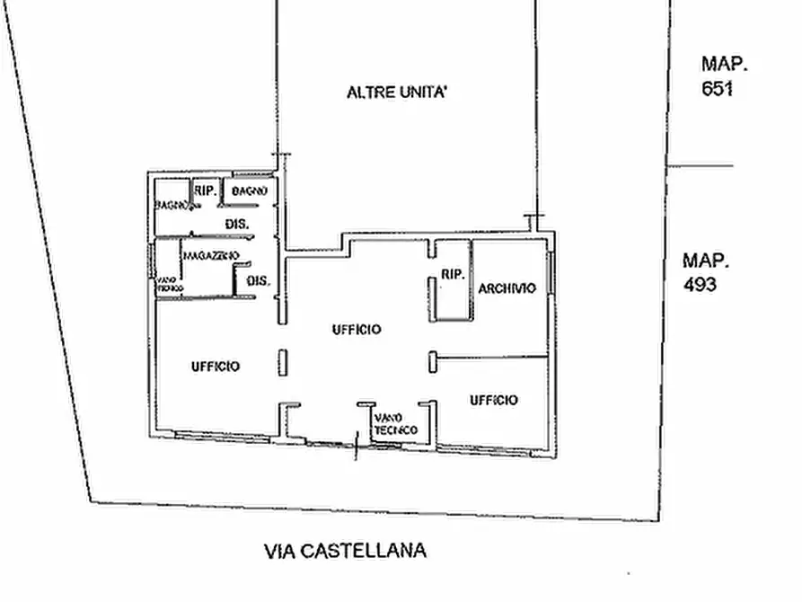 Immagine 7 di Ufficio in vendita  in Via Castellana, 59 a Venezia