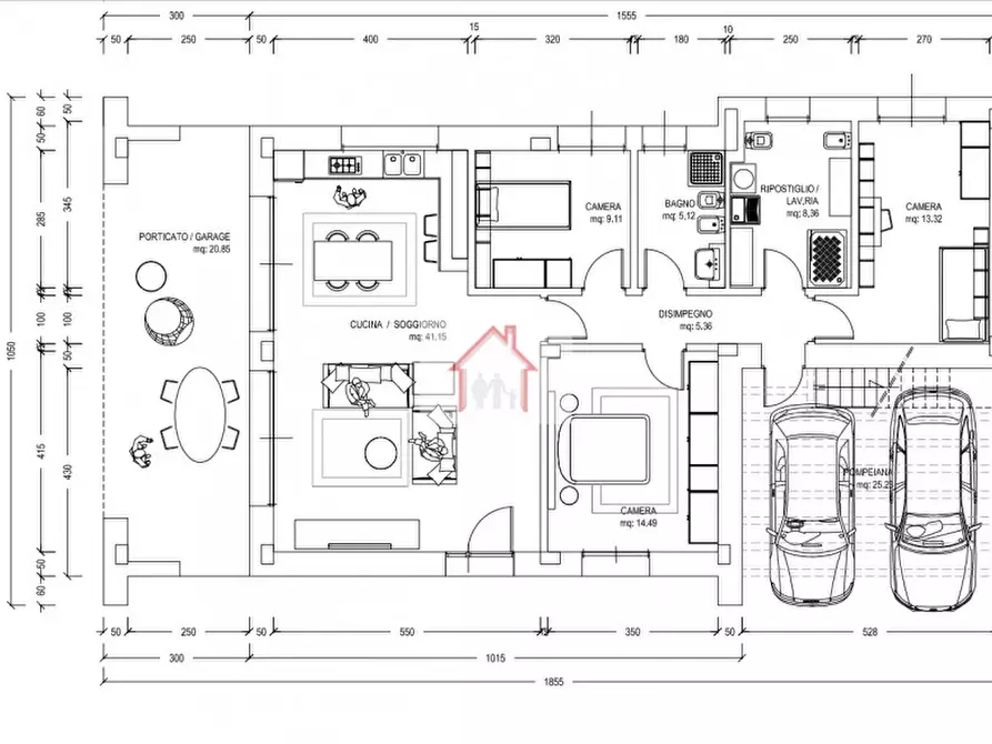 Immagine 16 di Casa bifamiliare in vendita  in Via San Rocco a Giavera Del Montello