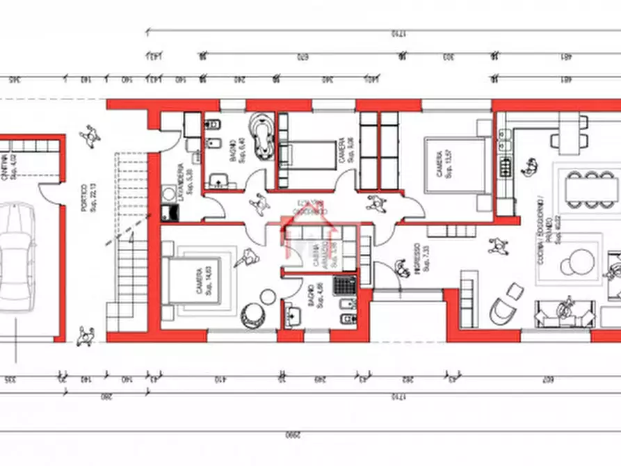 Immagine 11 di Appartamento in vendita  in via La Tabacchina a Giavera Del Montello