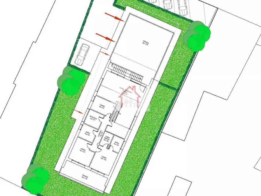 Immagine 15 di Appartamento in vendita  in via La Tabacchina a Giavera Del Montello