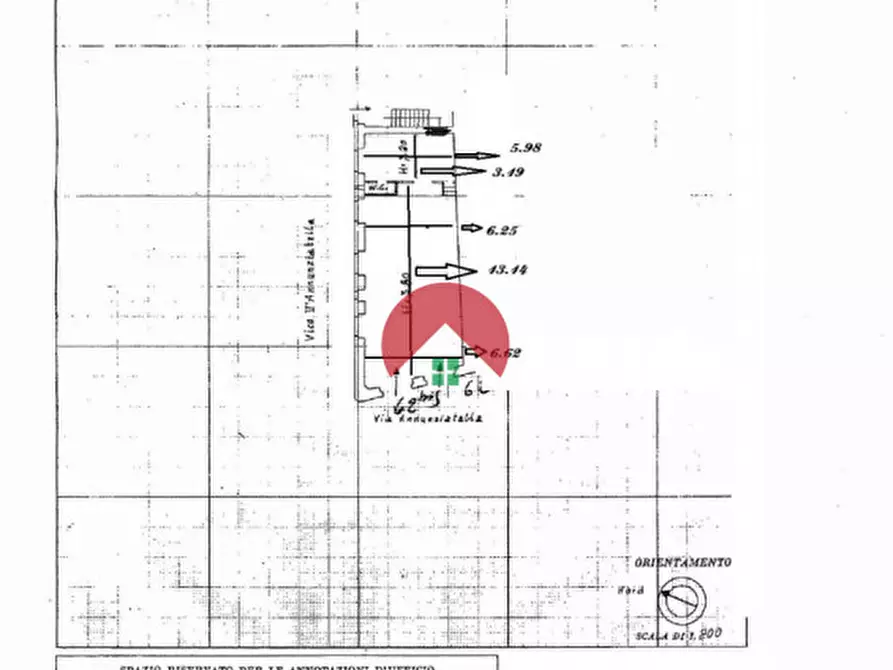 Immagine 2 di Negozio in affitto  in Via Annunziatella a Matera