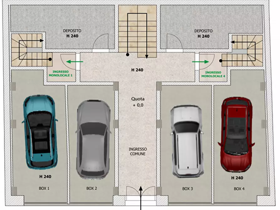 Immagine 4 di Palazzo in vendita  in Via Bagnara Casale a Lecce