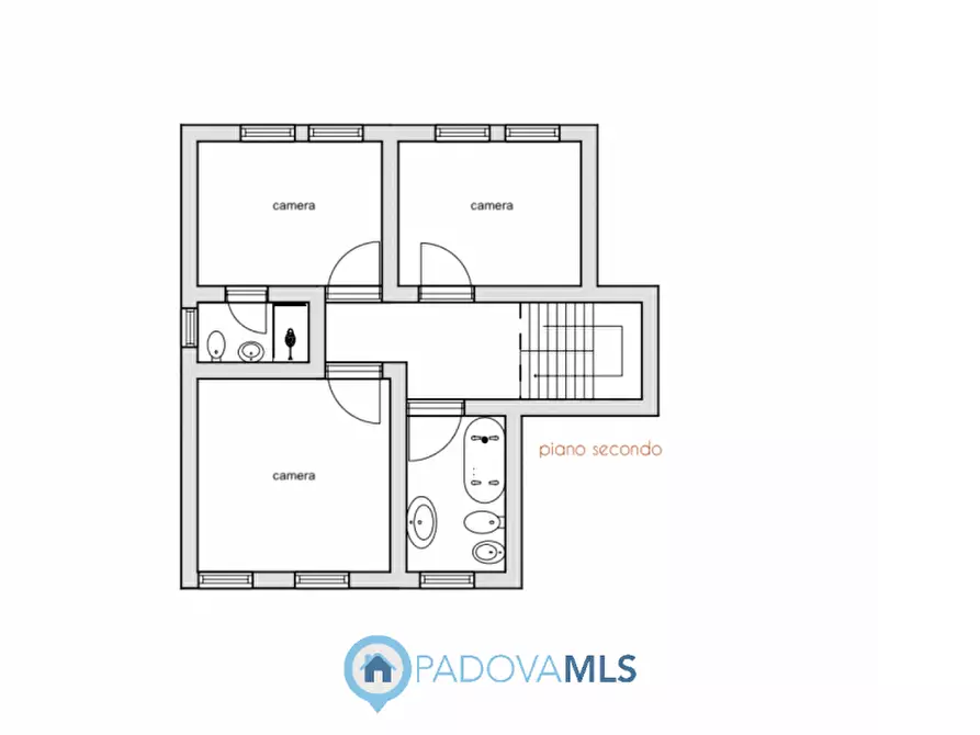 Immagine 27 di Casa bifamiliare in vendita  in Via Bari,5 a Padova