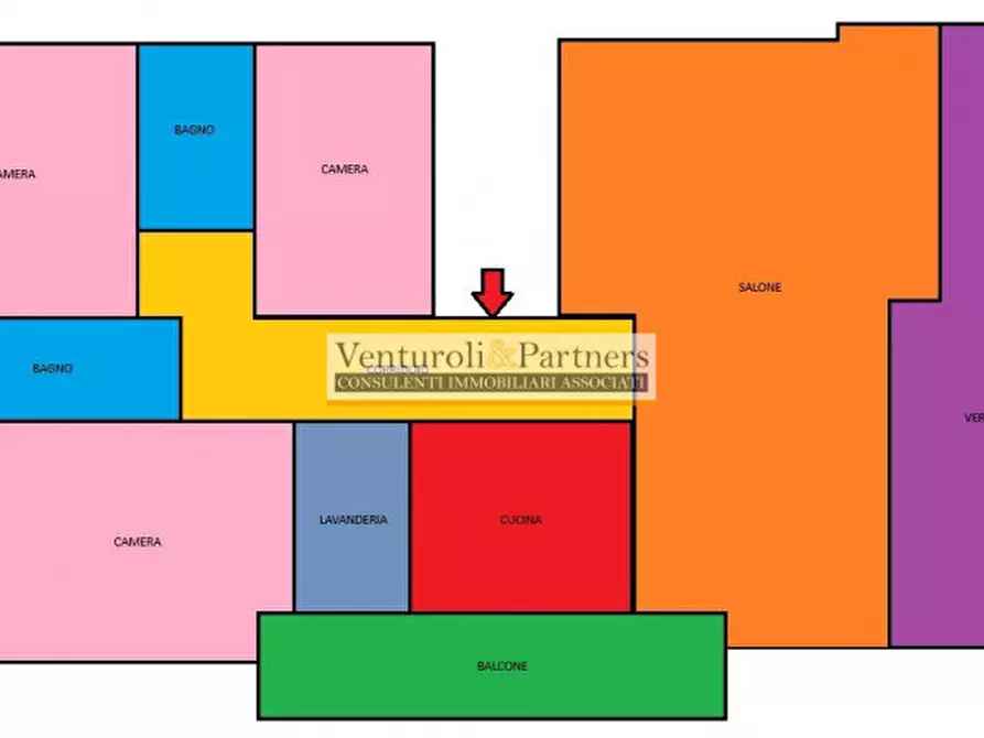 Immagine 13 di Attico in vendita  in Via Luigi Luzzatti 10 a Brescia