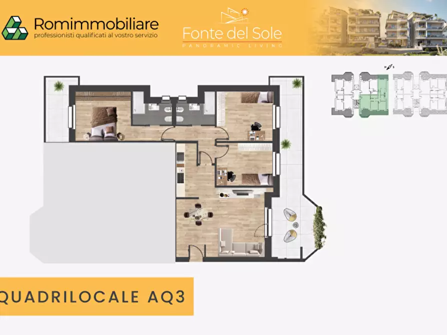 Immagine 34 di Appartamento in vendita  in Via di Vigna Murata a Roma