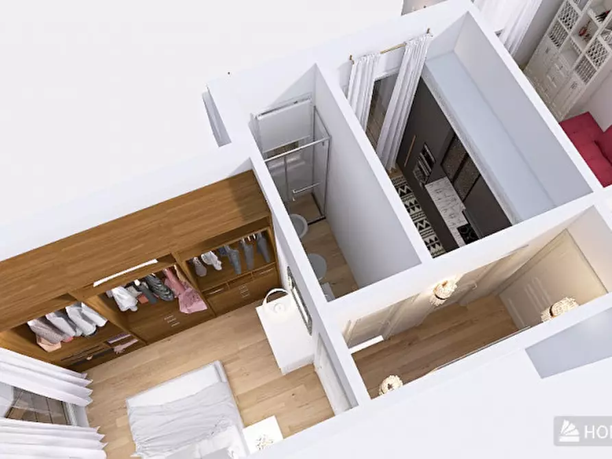 Immagine 23 di Appartamento in vendita  in Via dei Della Bitta a Roma