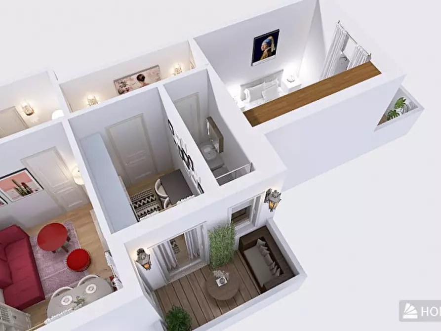 Immagine 25 di Appartamento in vendita  in Via Andrea del Verrocchio a Roma