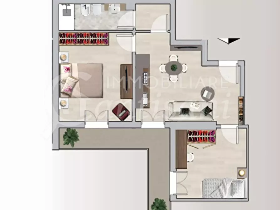 Immagine 23 di Appartamento in vendita  in Viale Eleonora Duse a Firenze