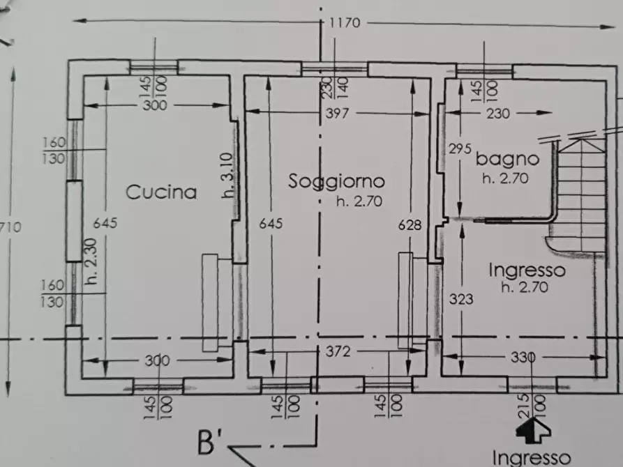 Immagine 36 di Casa indipendente in vendita  in Località Roncosambaccio a Fano