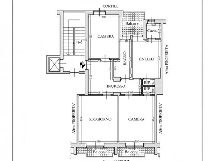 Immagine 22 di Appartamento in vendita  in Corso A. Tassoni 47 a Torino