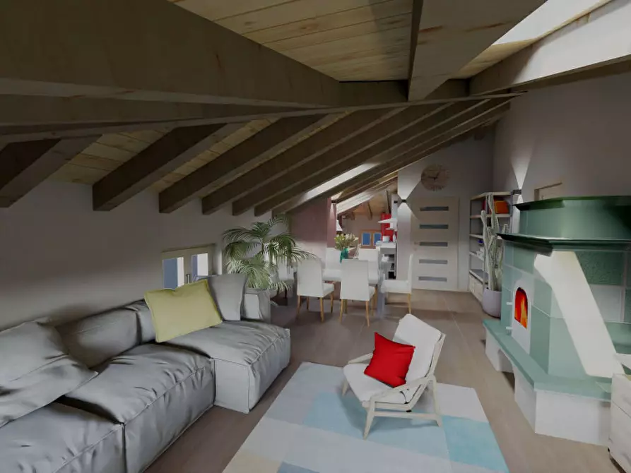 Immagine 3 di Attico in vendita  a Vigo Di Cadore