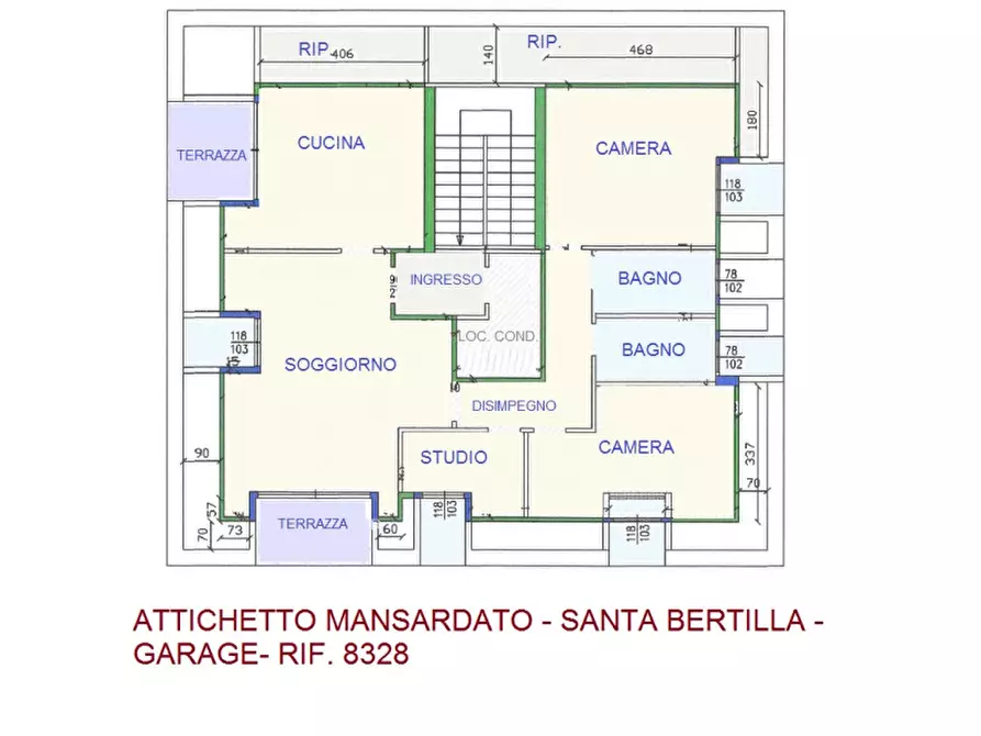 Immagine 25 di Appartamento in vendita  in VIA BRIGATA FORLI' a Vicenza