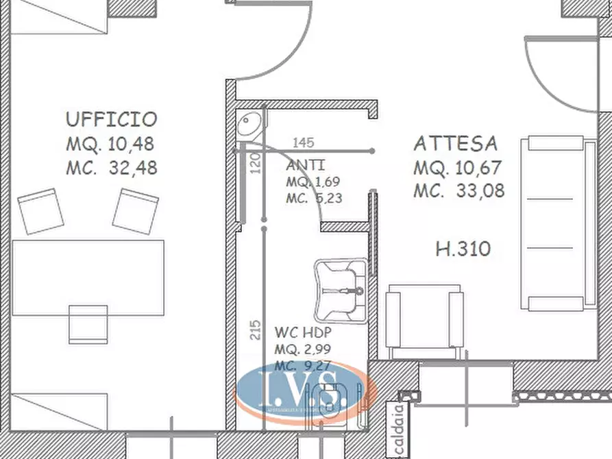 Immagine 5 di Ufficio in affitto  in via mestrino 8 a Villafranca Padovana