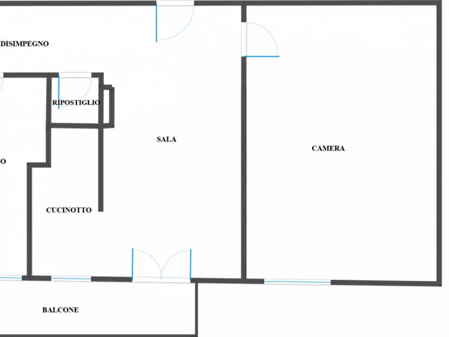 Immagine 8 di Appartamento in vendita  in via bartolomeo triarchini a Bologna