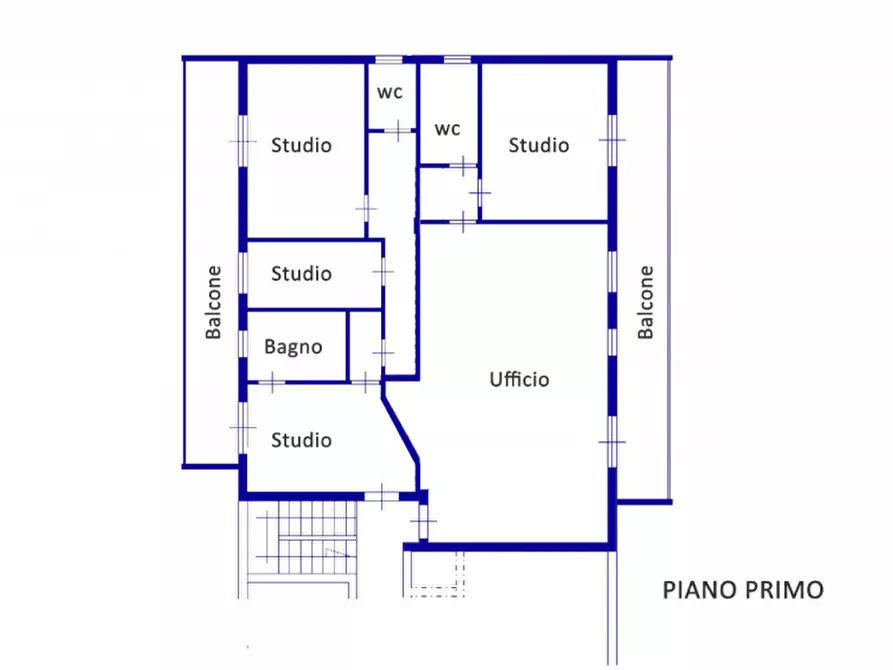 Immagine 30 di Ufficio in vendita  in Via delle Orchidee, 2 a Rieti