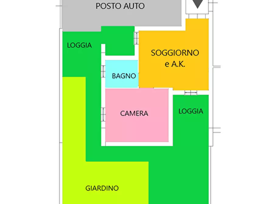 Immagine 27 di Appartamento in vendita  in Via Domizia a Guidonia Montecelio