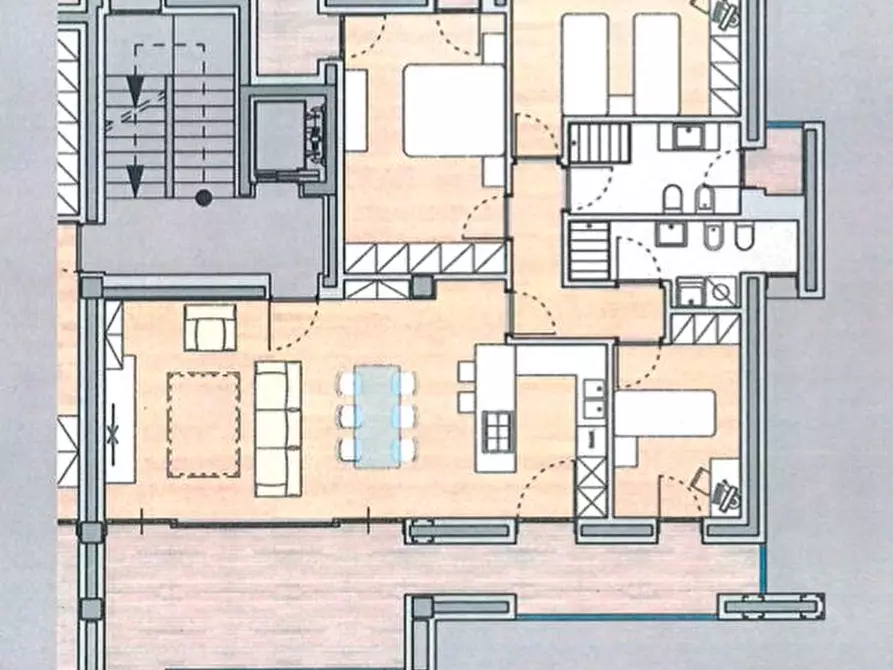 Immagine 18 di Attico in vendita  in parco manin a Montebelluna