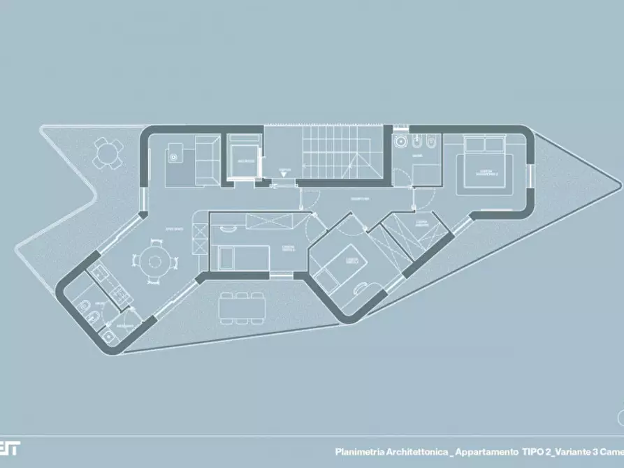 Immagine 7 di Appartamento in vendita  in Via Otto Marzo a Ancona