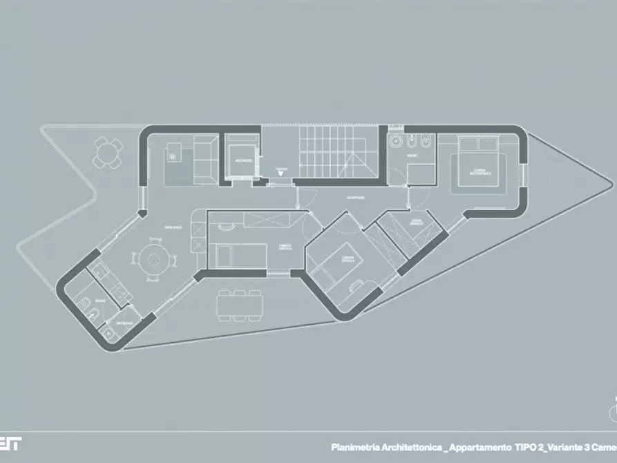 Immagine 7 di Appartamento in vendita  in Via Otto Marzo a Ancona