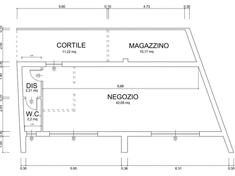 Immagine 10 di Negozio in affitto  in Via Cagliari 110 a Sarroch