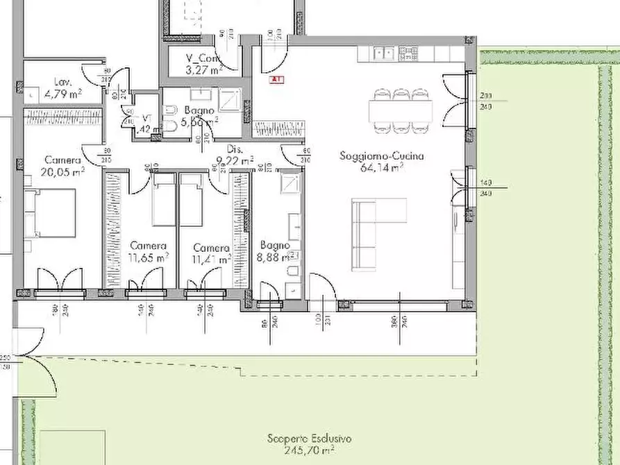 Immagine 13 di Appartamento in vendita  in via Argine Sinistro 25 a Dolo