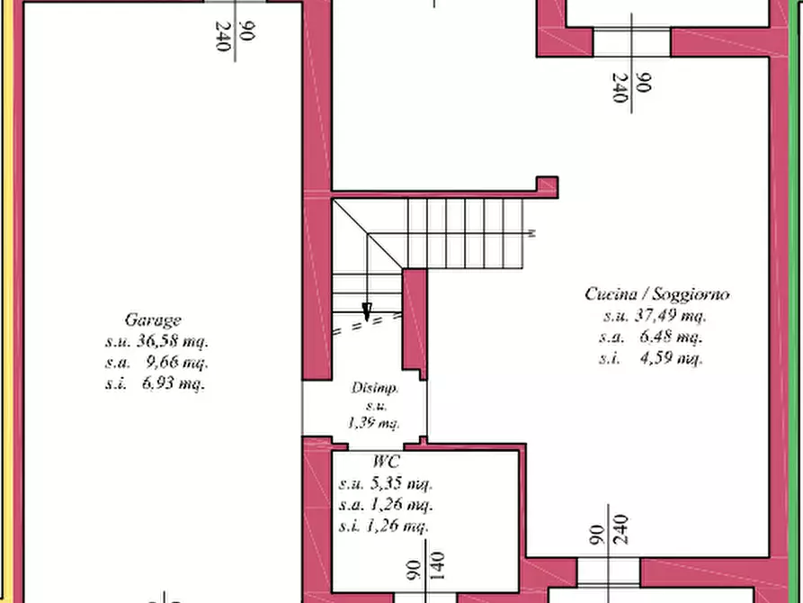 Immagine 5 di Villa in vendita  in Via Rotonda a Lonigo