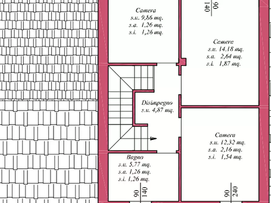 Immagine 6 di Villa in vendita  in Via Rotonda a Lonigo