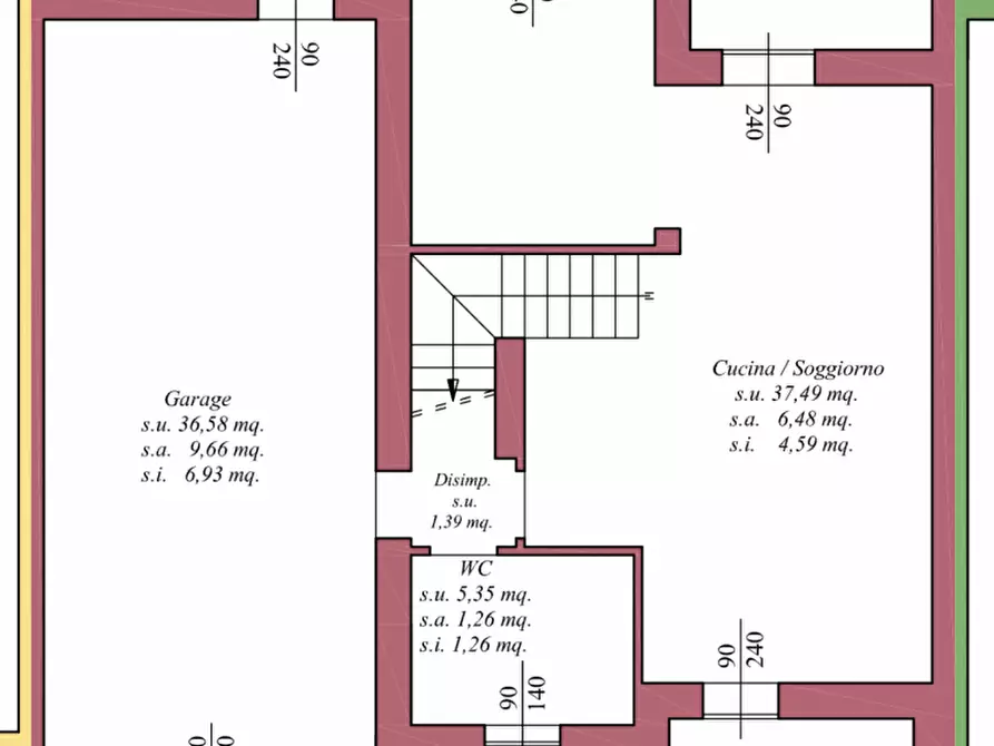 Immagine 6 di Villa in vendita  in Via Rotonda a Lonigo