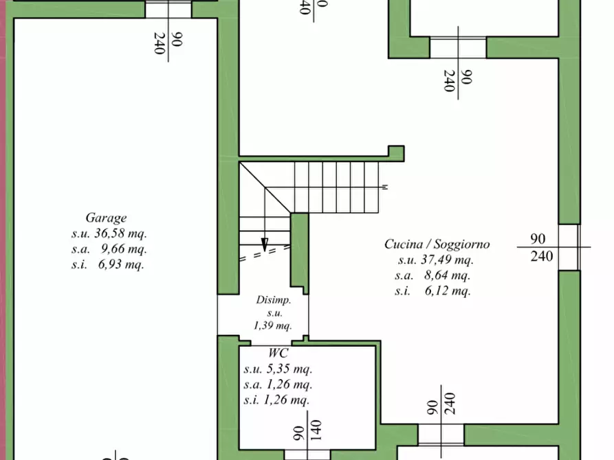 Immagine 6 di Villa in vendita  in Via Rotonda a Lonigo