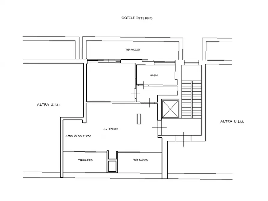Immagine 23 di Appartamento in vendita  in via della coroncina 22 a Livorno
