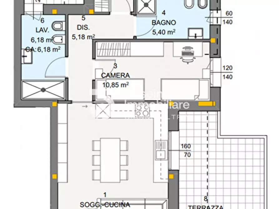 Immagine 26 di Appartamento in vendita  in Via Canova a Trevignano