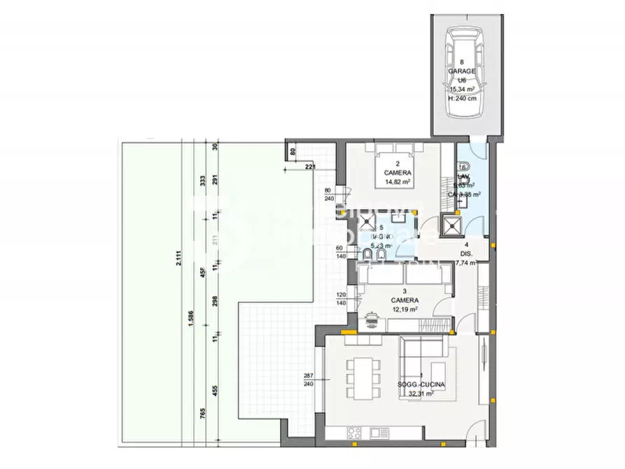 Immagine 26 di Appartamento in vendita  in Via Canova a Trevignano