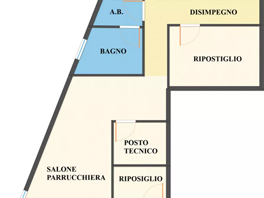 Immagine 9 di Negozio in affitto  in via paganini 8 a Sarroch