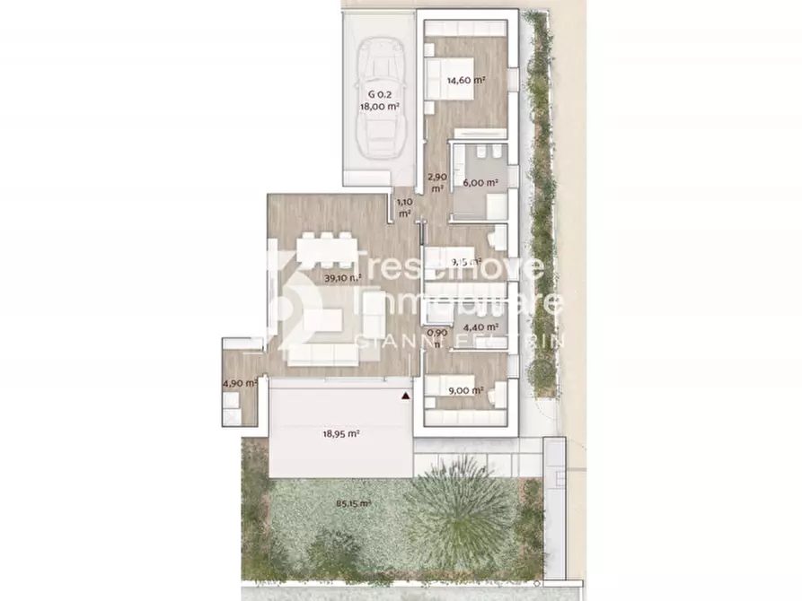 Immagine 20 di Appartamento in vendita  in Via Roma a Paese