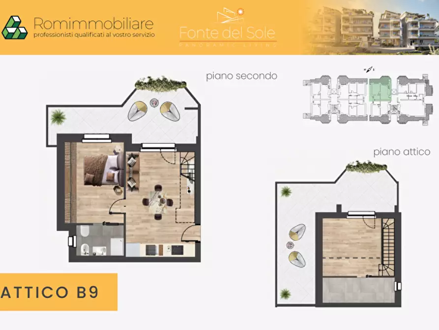 Immagine 12 di Appartamento in vendita  in Via di Vigna Murata a Roma