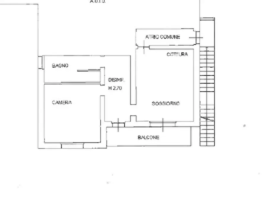 Immagine 10 di Appartamento in vendita  in Via degli Alpini a Gavardo