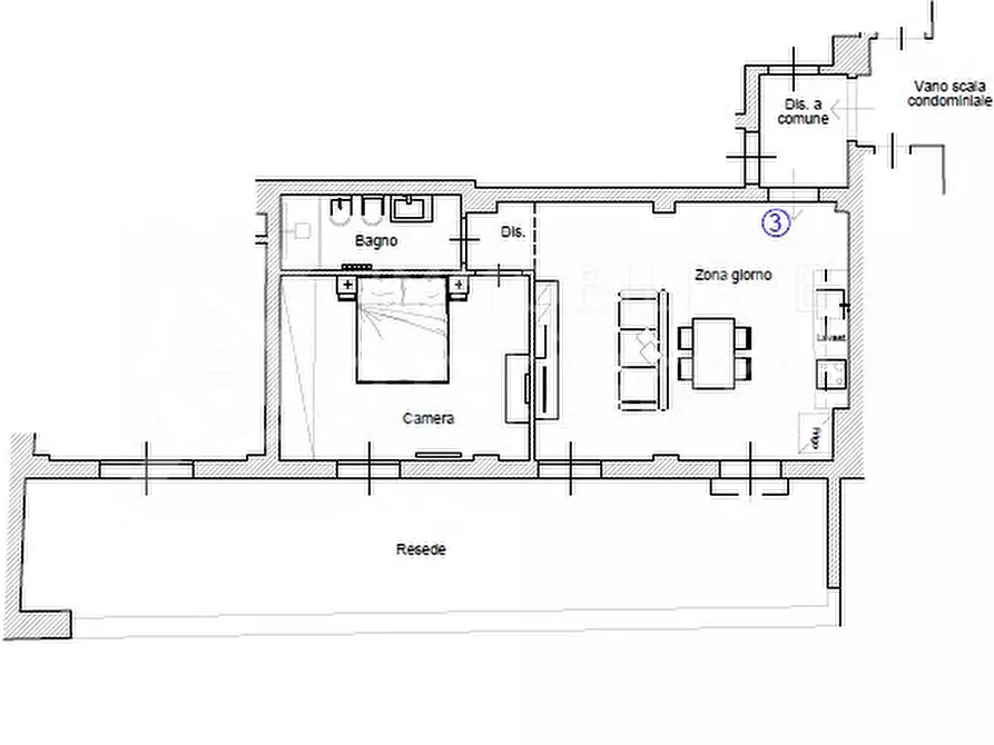 Immagine 23 di Appartamento in vendita  in Lungarno Francesco Ferrucci a Firenze