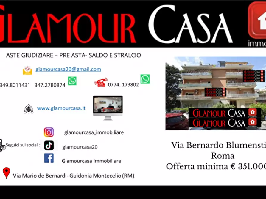 Immagine 1 di Appartamento in vendita  in Via Bernardo Blumenstihl a Roma