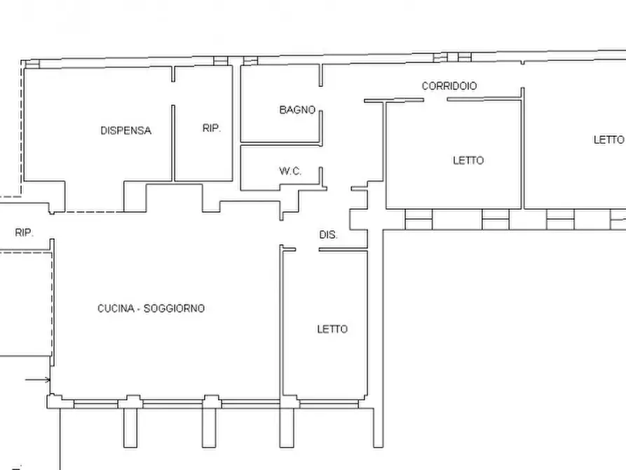 Immagine 14 di Appartamento in vendita  in VIA MULINI a Este