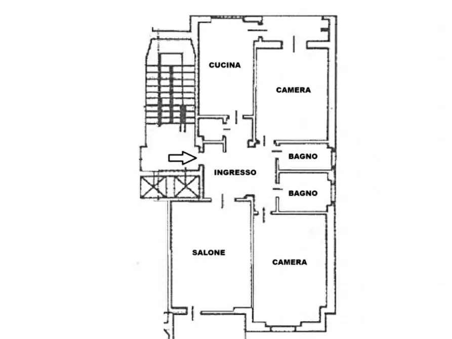 Immagine 20 di Appartamento in vendita  in Corso Trapani 7 a Torino