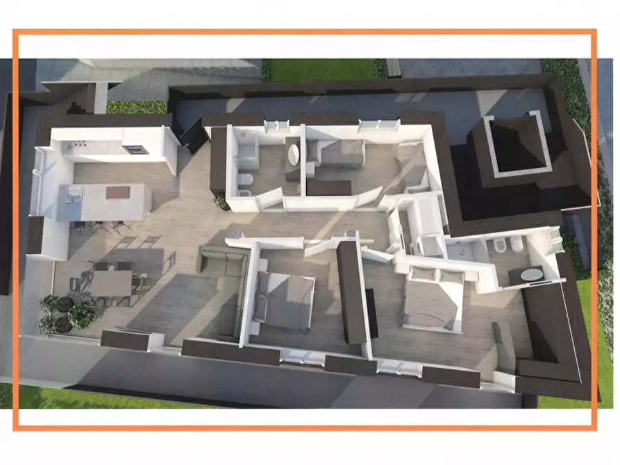 Immagine 3 di Attico in vendita  in Via Gedeone de Vettorazzi a Levico Terme