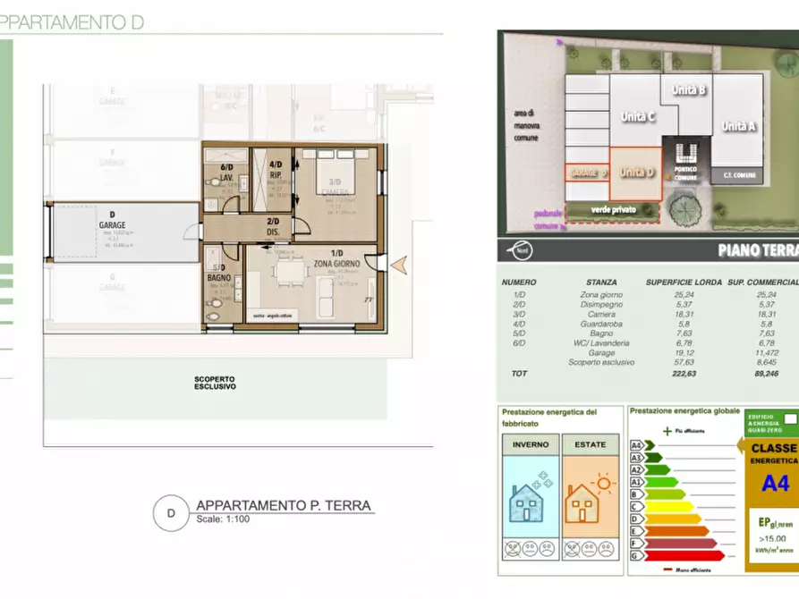 Immagine 25 di Appartamento in vendita  in Via Pier Paolo Martinati a Cartura