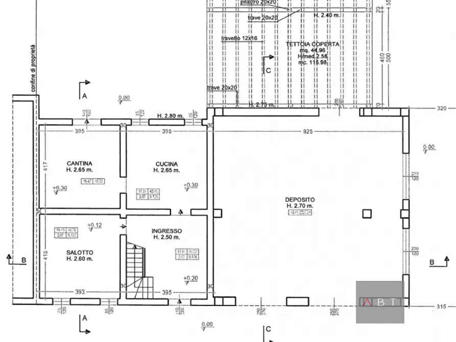 Immagine 11 di Casa bifamiliare in vendita  a Santa Giustina In Colle
