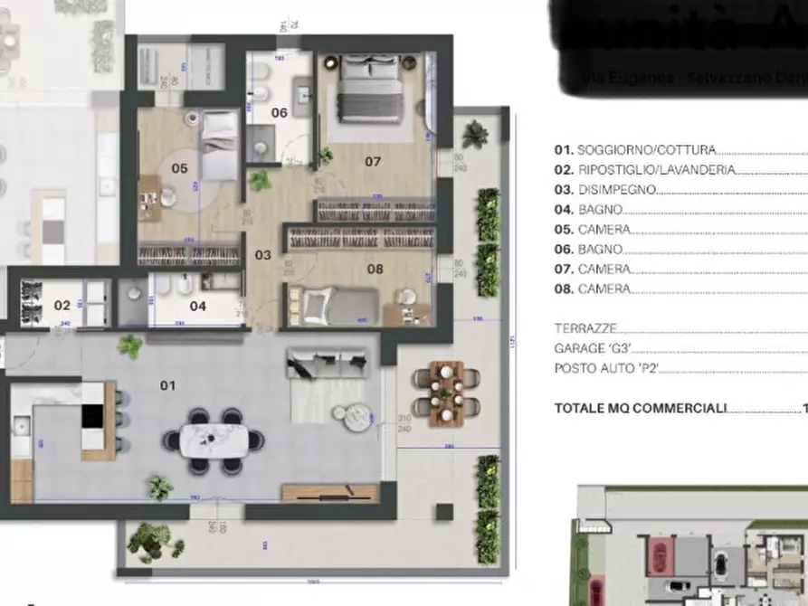 Immagine 5 di Appartamento in vendita  in Via Amerigo Vespucci a Selvazzano Dentro