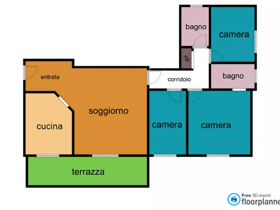 Immagine 25 di Appartamento in vendita  in Via Fratelli Albanese a Vicenza