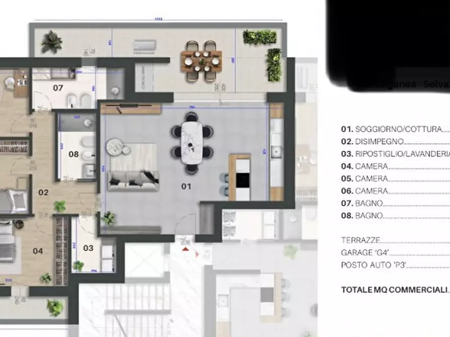 Immagine 5 di Appartamento in vendita  in Via Amerigo Vespucci a Selvazzano Dentro