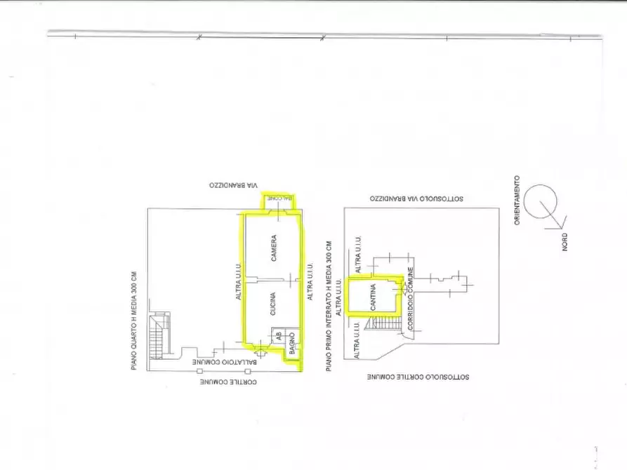 Immagine 2 di Appartamento in vendita  in Via Brandizzo, 23 a Torino