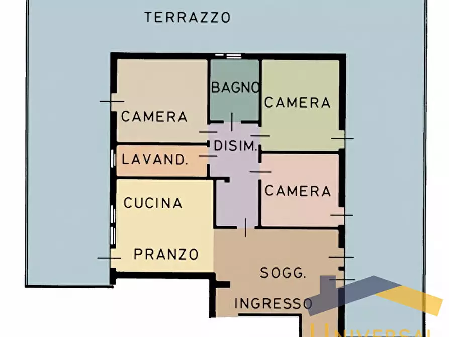 Immagine 30 di Appartamento in vendita  in VIA ROMA n. 128  Interno 7 Piano 2 a San Giorgio Delle Pertiche