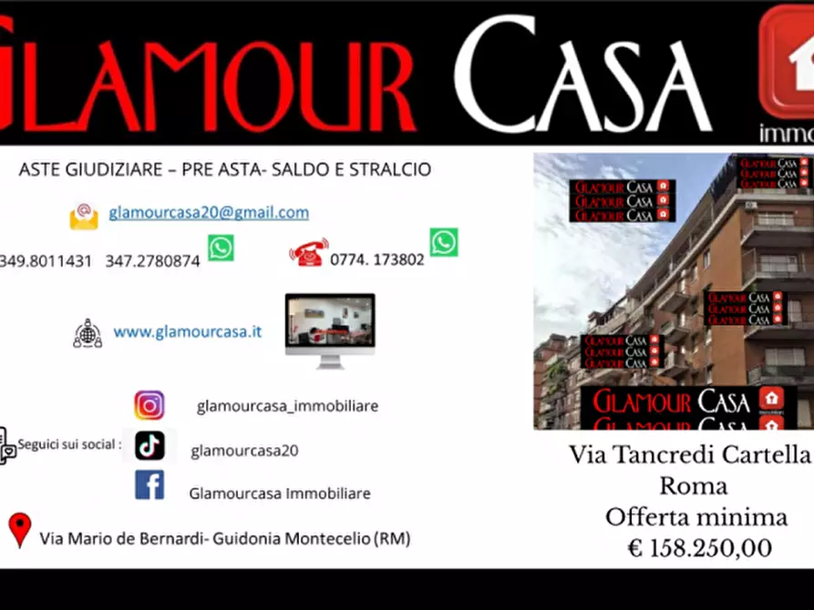 Immagine 1 di Appartamento in vendita  in Via Tancredi Cartella a Roma