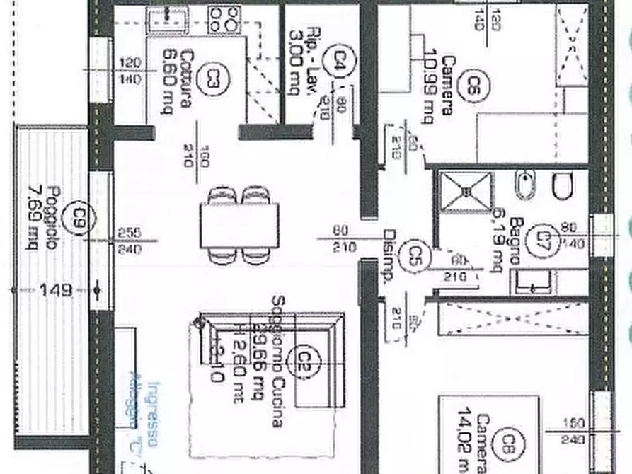Immagine 11 di Appartamento in vendita  in Via dei Pioppi a Castelfranco Veneto